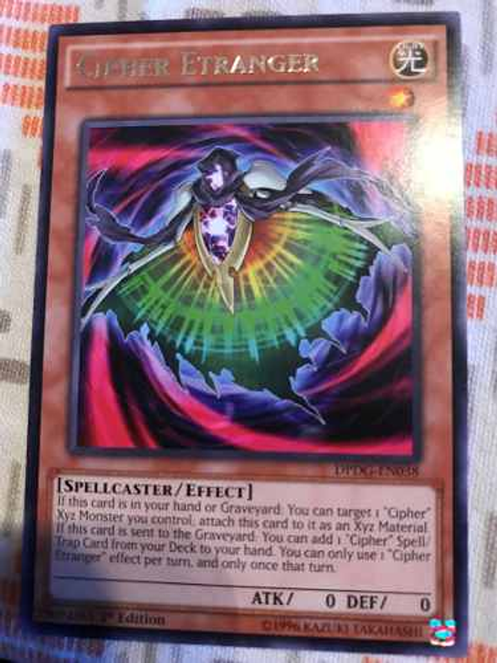 Cipher Etranger - dpdg-en038 - Rare 1st Edition 1