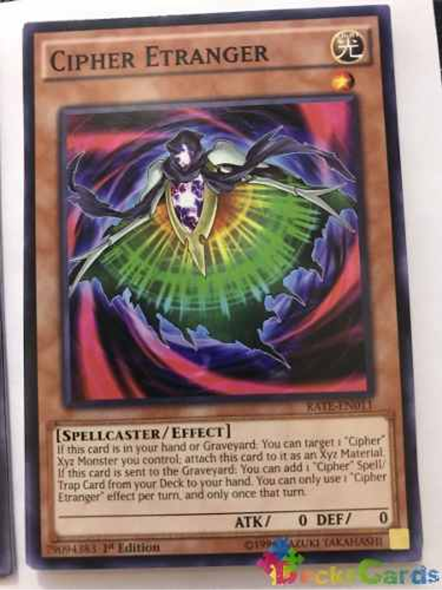 Cipher Etranger - rate-en011 - Common 1st Edition 1