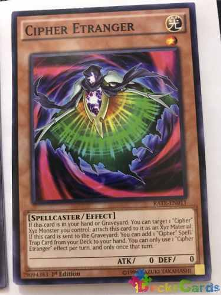 Cipher Etranger - rate-en011 - Common 1st Edition 1