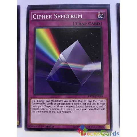 Cipher Spectrum - rate-en069 - Common 1st Edition