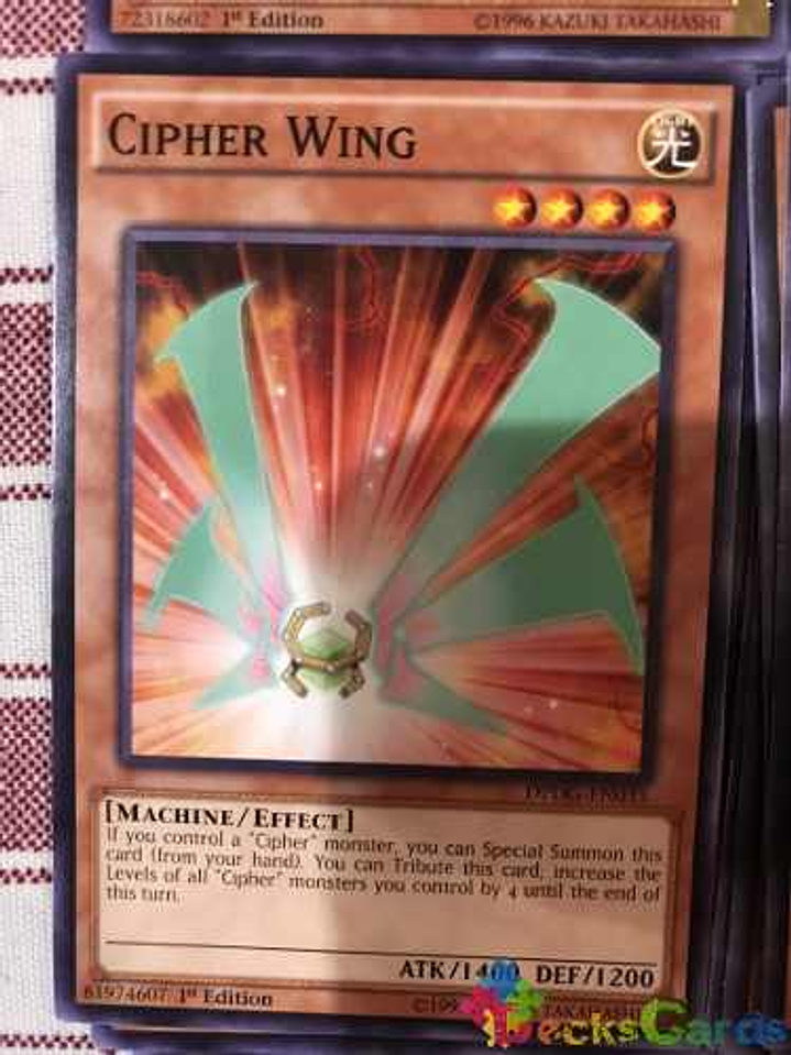 Cipher Wing - dpdg-en035 - Common 1st Edition 1