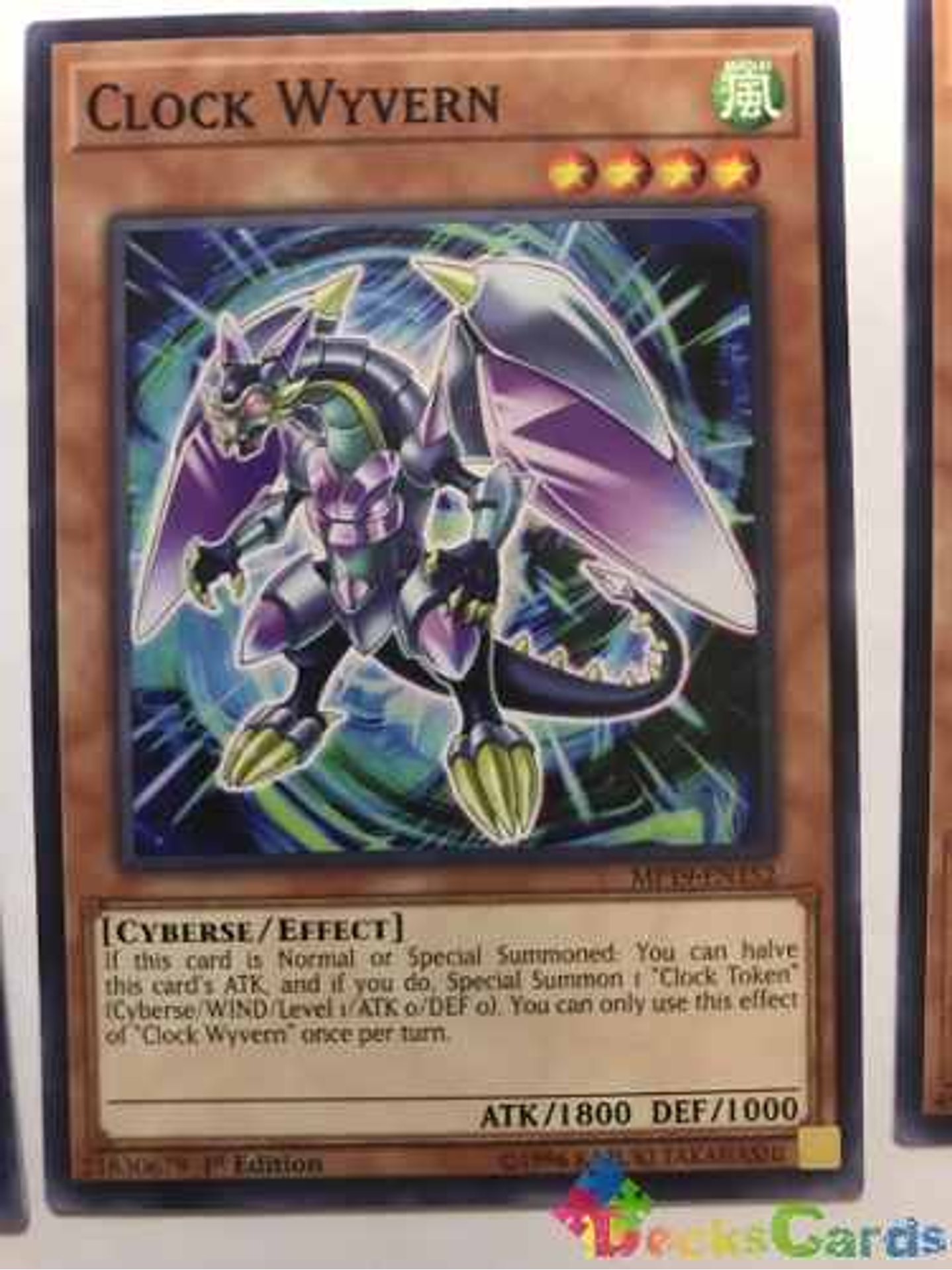 Clock Wyvern - mp19-en152 - Common 1st Edition 1