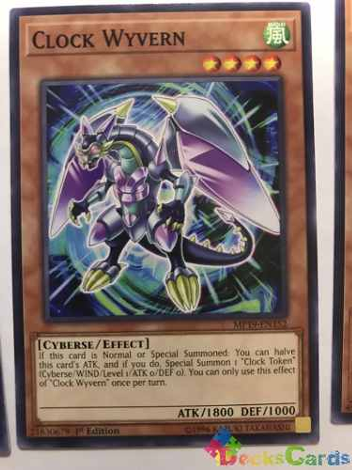 Clock Wyvern - mp19-en152 - Common 1st Edition 1