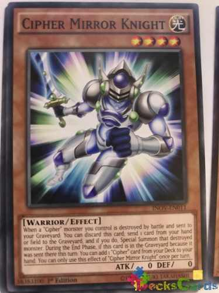 Cipher Mirror Knight - inov-en011 - Common 1st Edition 2