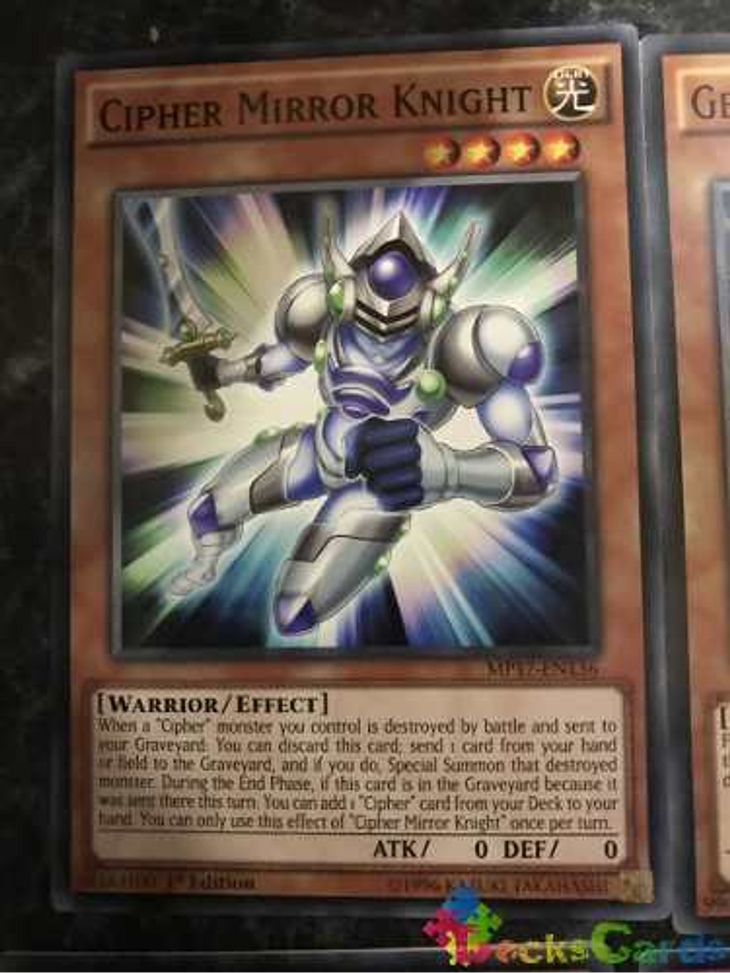 Cipher Mirror Knight - mp17-en136 - Common 1st Edition 2
