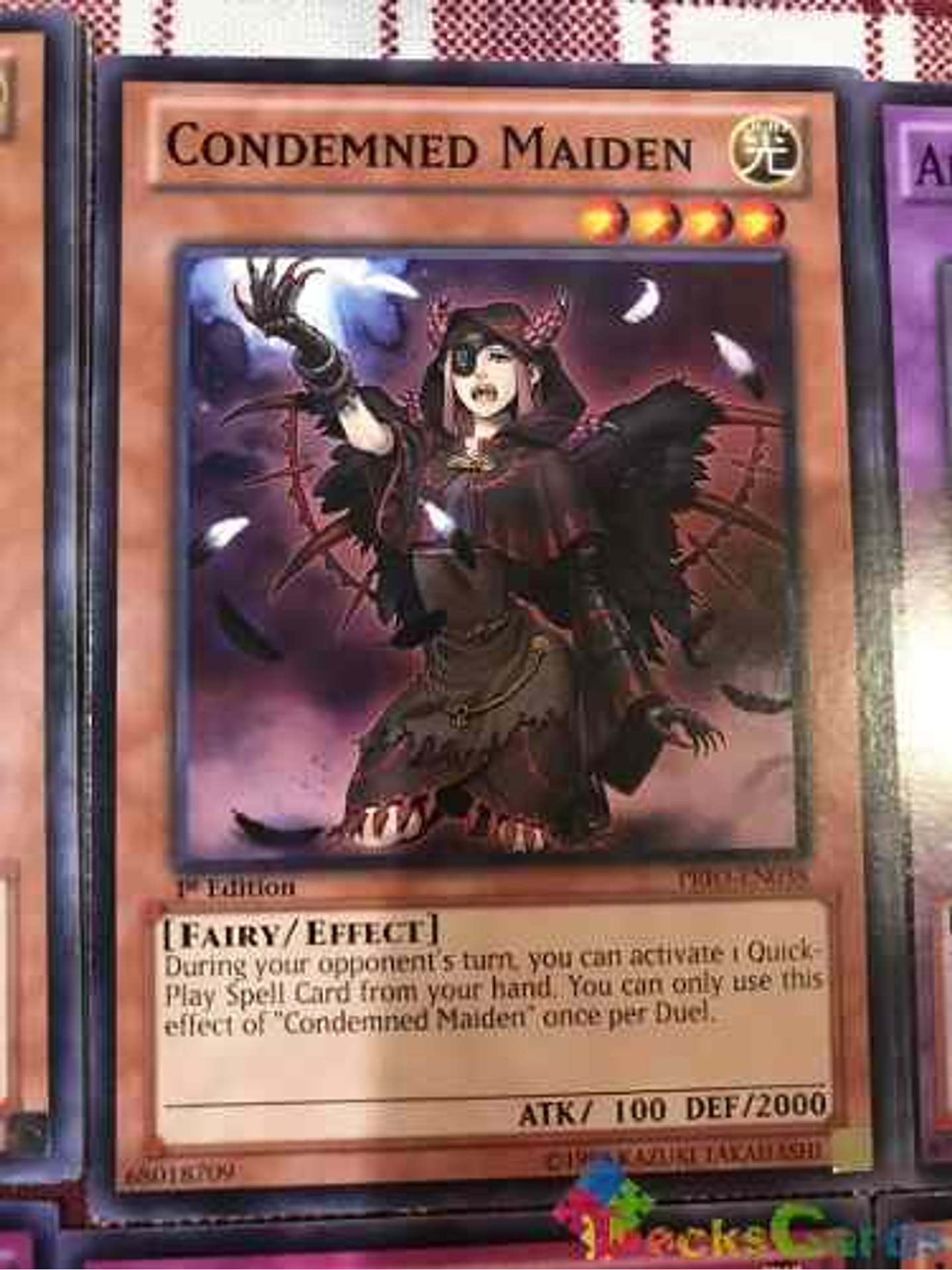 Condemned Maiden - prio-en038 - Common 1st Edition 1