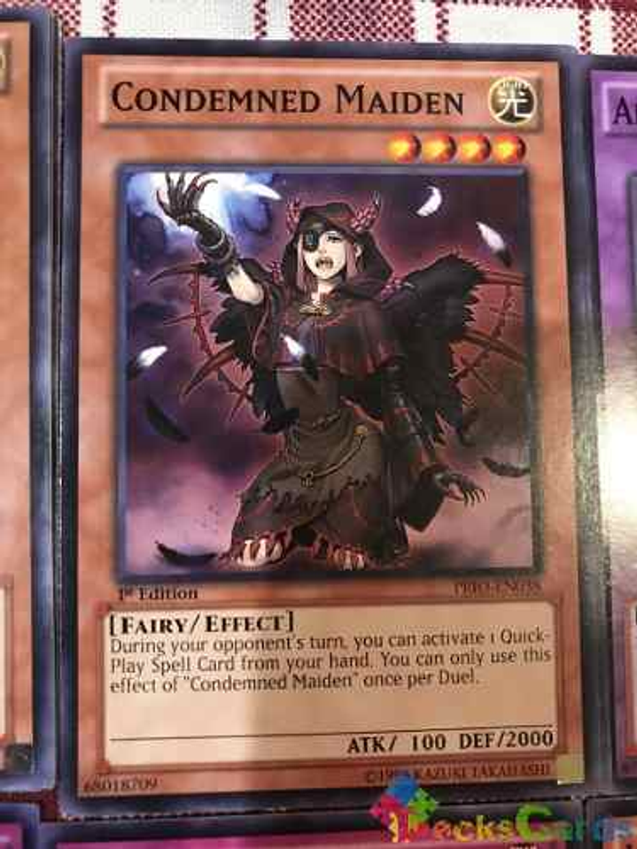 Condemned Maiden - prio-en038 - Common 1st Edition 1