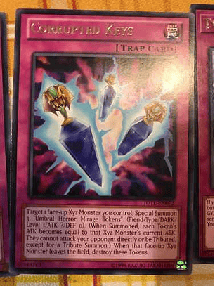 Corrupted Keys - jotl-en072 - Rare 1st Edition