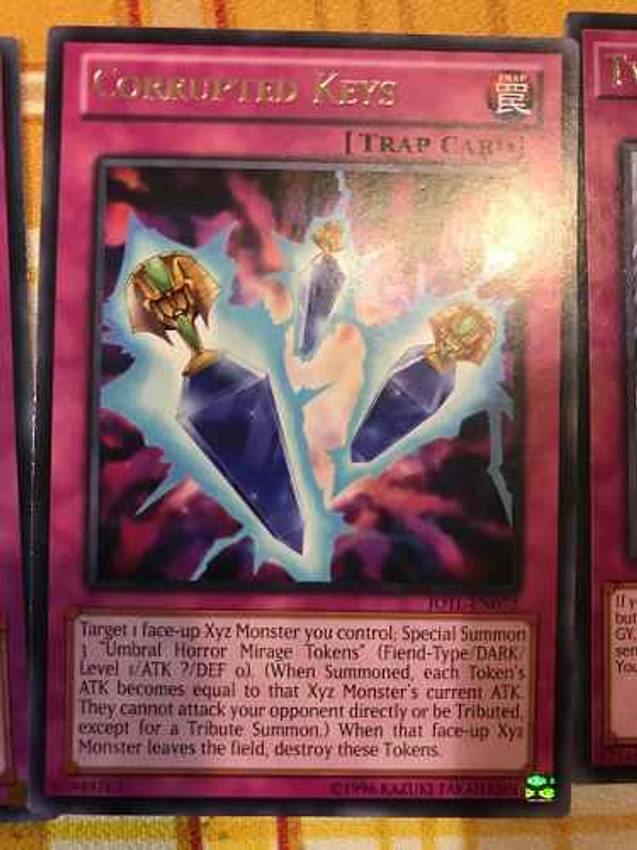 Corrupted Keys - jotl-en072 - Rare 1st Edition 1