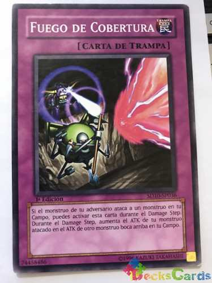 Covering Fire - sd10-en036 - Common 1st Edition 1