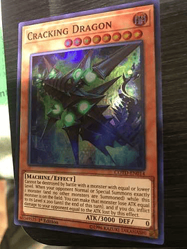 Cracking Dragon - cotd-en014 - Super Rare 1st Edition