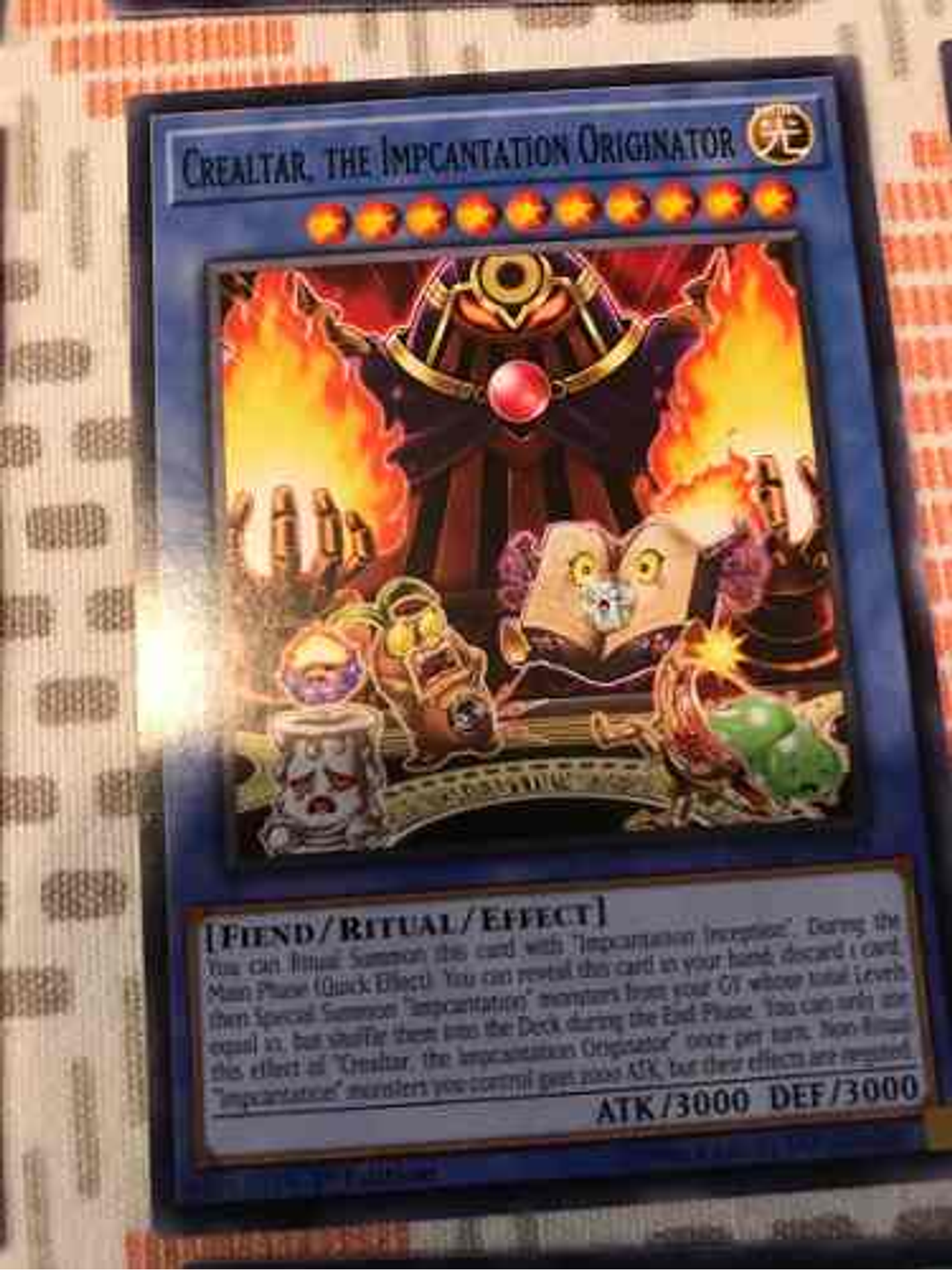 Crealtar, The Impcantation Originator - dane-en029 - Common 1st Edition 1