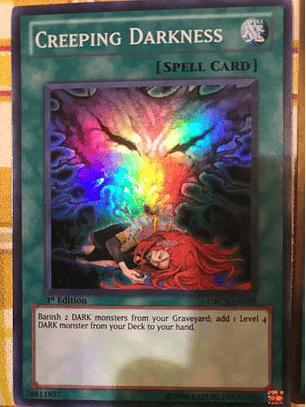 Creeping Darkness - orcs-en059 - Super Rare 1st Edition