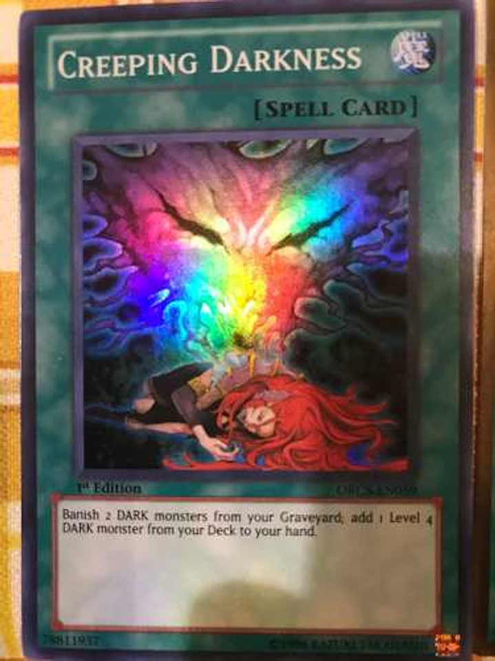 Creeping Darkness - orcs-en059 - Super Rare 1st Edition 1