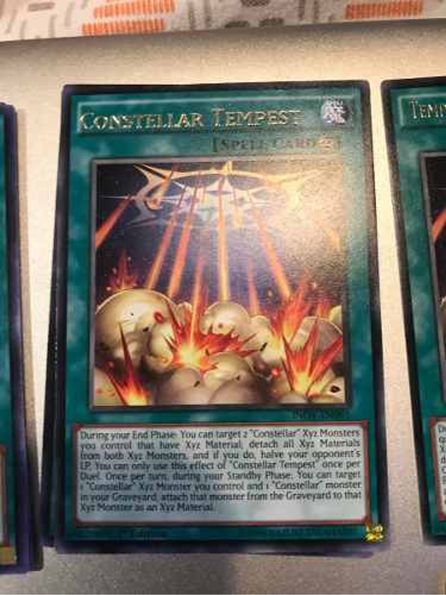 Constellar Tempest - inov-en091 - Rare 1st Edition 2