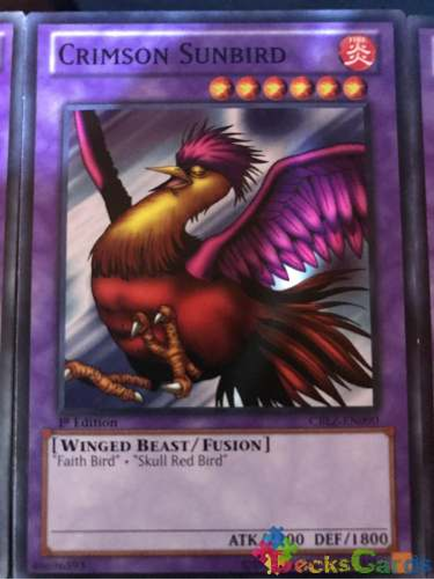 Crimson Sunbird - cblz-en090 - Common 1st Edition 1