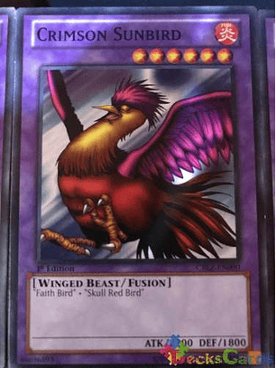 Crimson Sunbird - cblz-en090 - Common 1st Edition