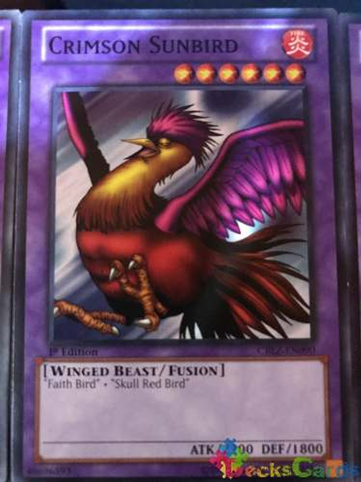 Crimson Sunbird - cblz-en090 - Common 1st Edition 1