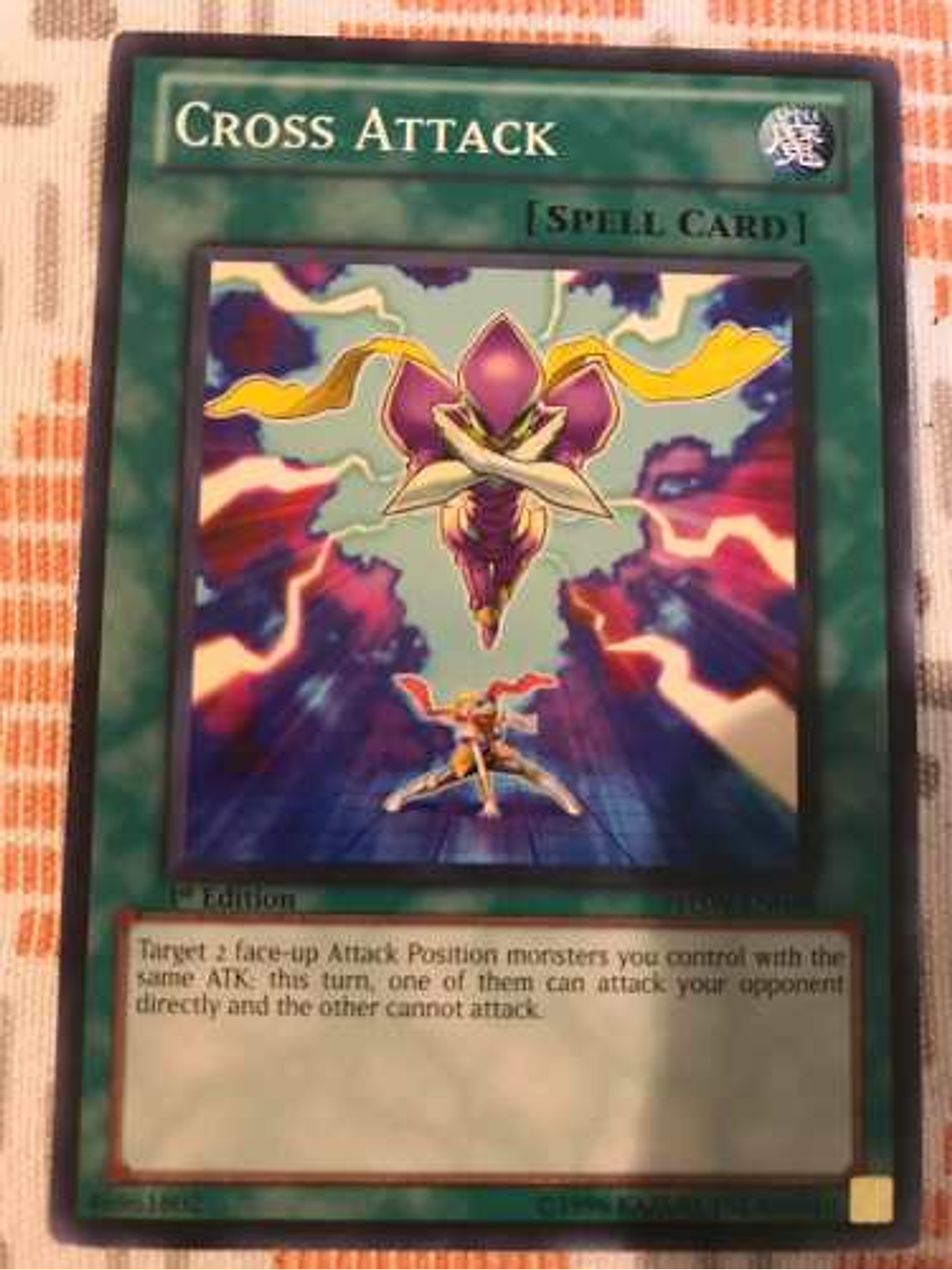 Cross Attack - phsw-en048 - Common 1st Edition 1