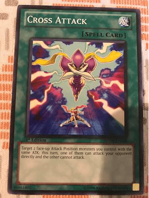 Cross Attack - phsw-en048 - Common 1st Edition