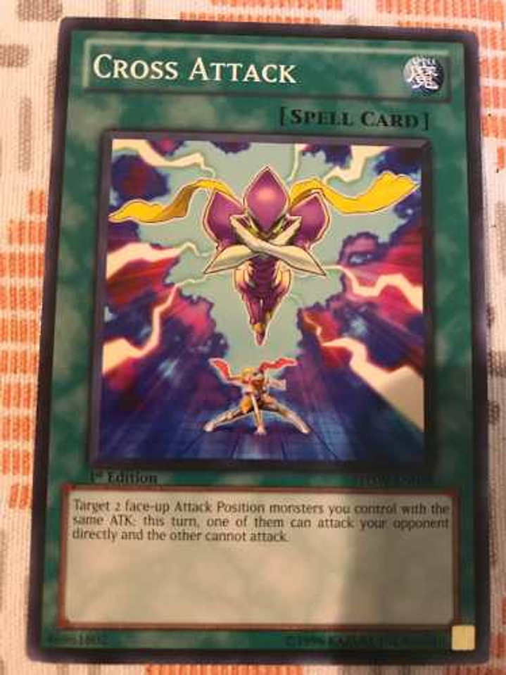 Cross Attack - phsw-en048 - Common 1st Edition 1