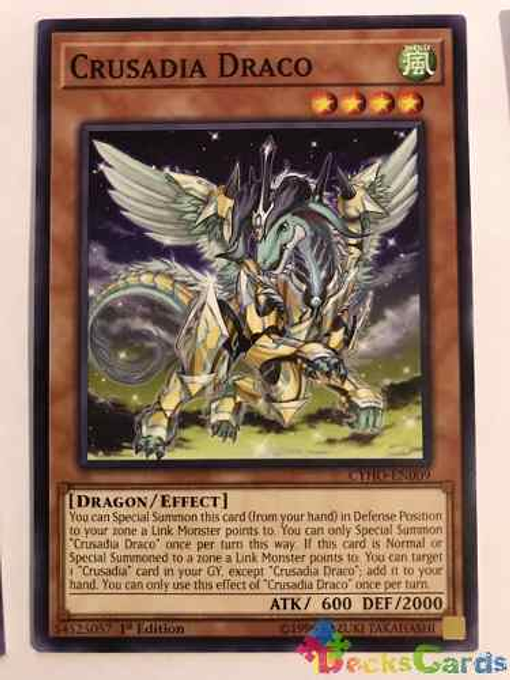 Crusadia Draco - cyho-en009 - Common 1st Edition 1