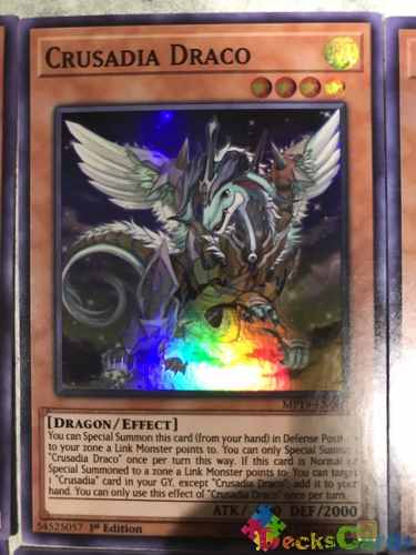 Crusadia Draco - mp19-en080 - Super Rare 1st Edition