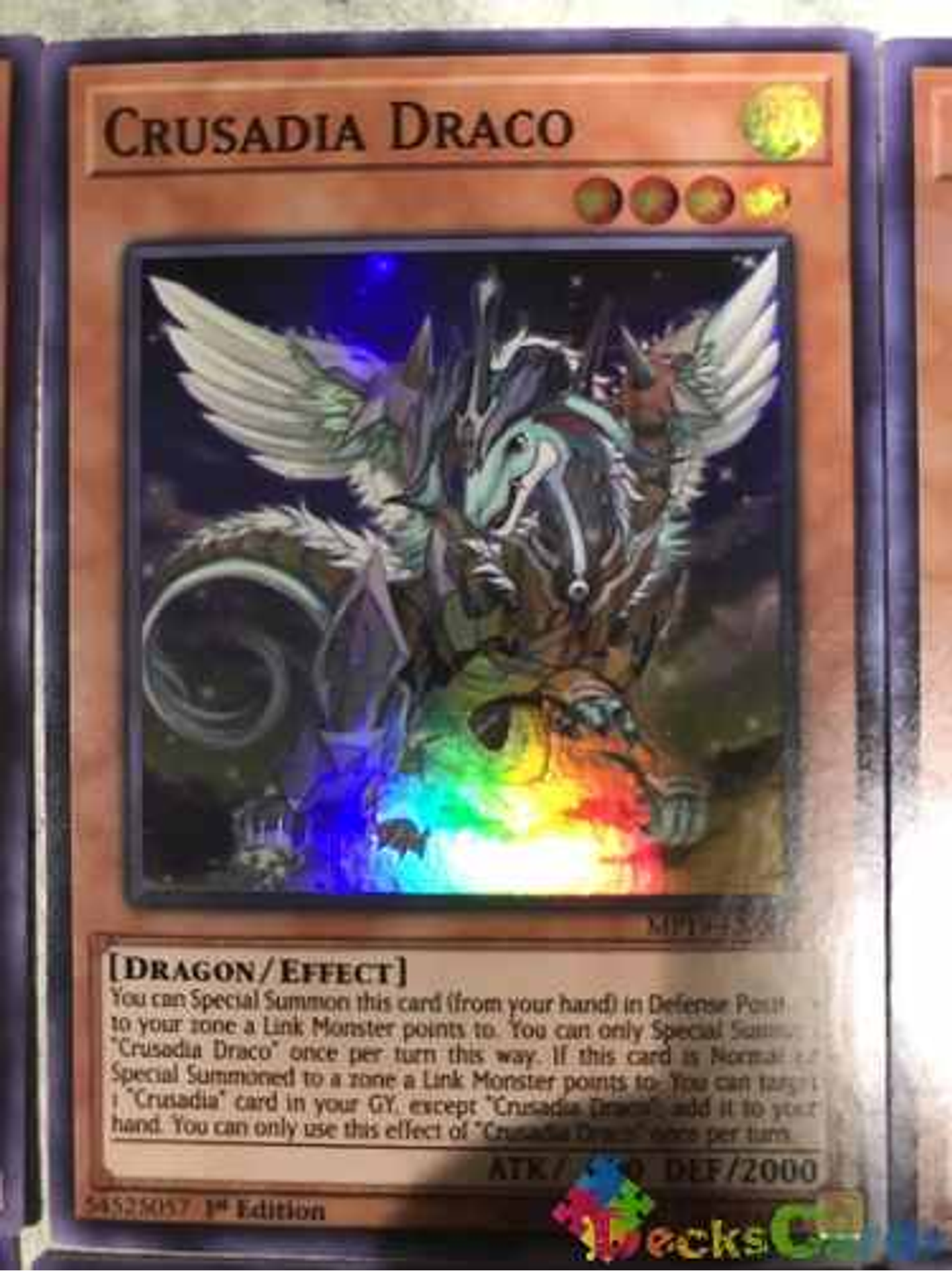 Crusadia Draco - mp19-en080 - Super Rare 1st Edition 1