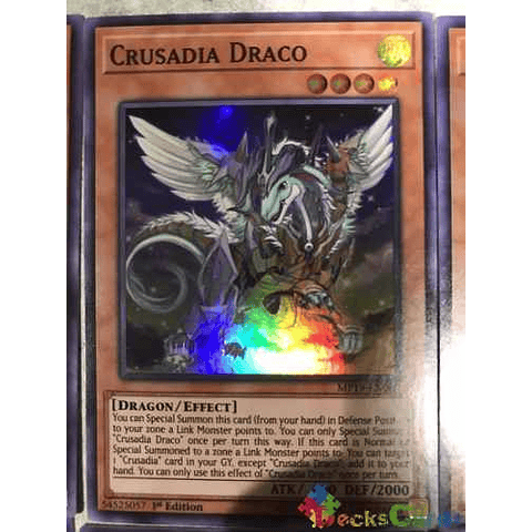 Crusadia Draco - mp19-en080 - Super Rare 1st Edition