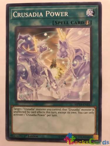 Crusadia Power - mp19-en117 - Common 1st Edition