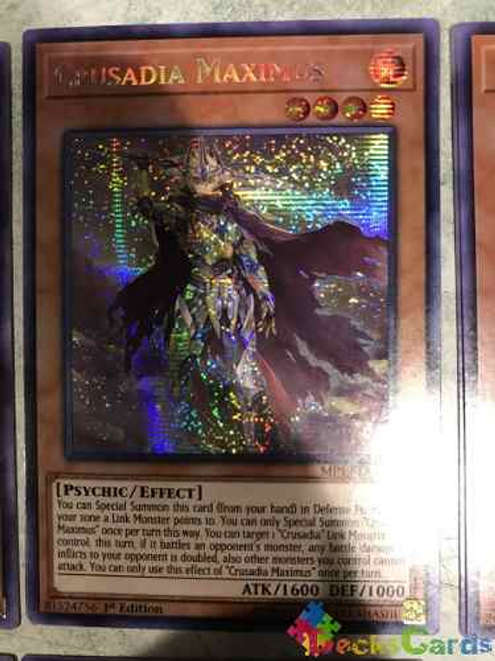 Crusadia Maximus - mp19-en081 - Prismatic Secret Rare 1st Ed 1