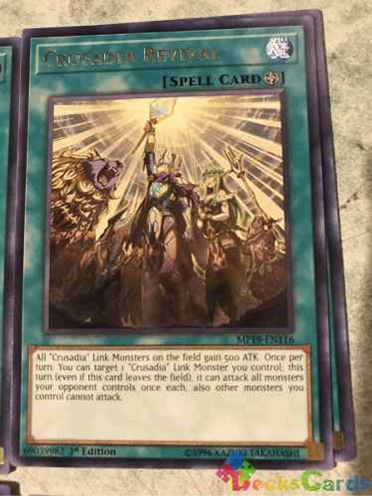 Crusadia Revival - mp19-en116 - Rare 1st Edition 1
