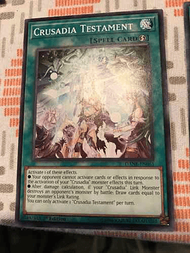 Crusadia Testament - dane-en061 - Common 1st Edition