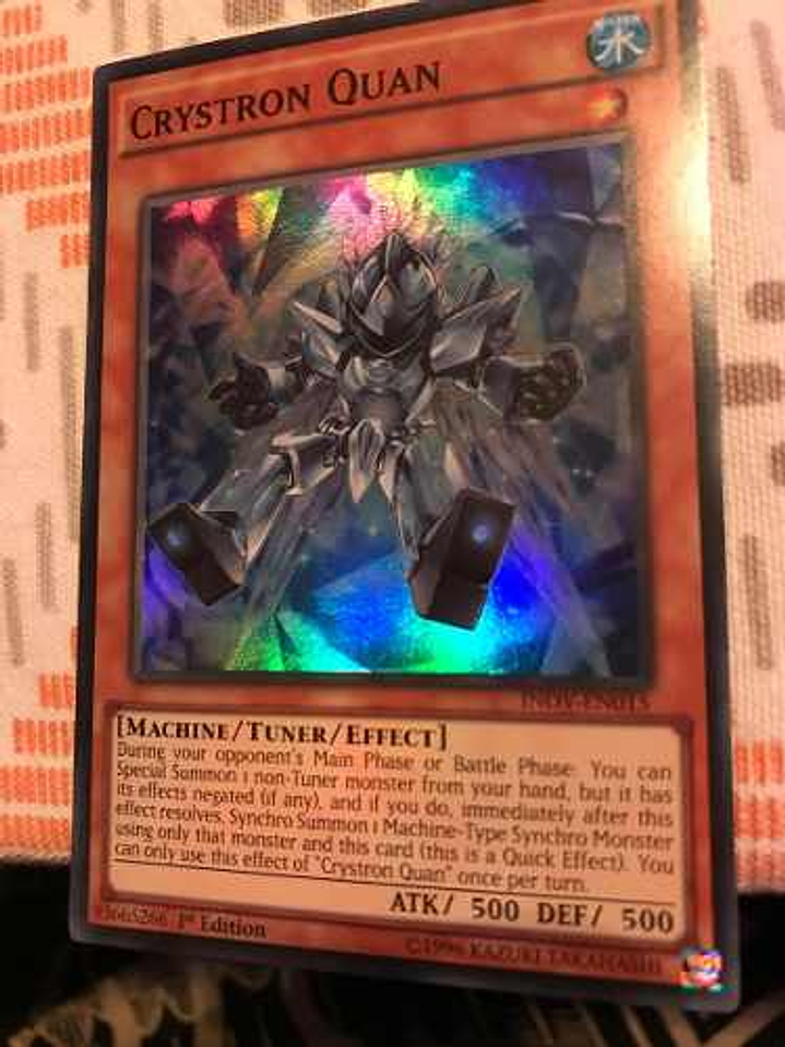 Crystron Quan - inov-en015 - Super Rare 1st Edition 1