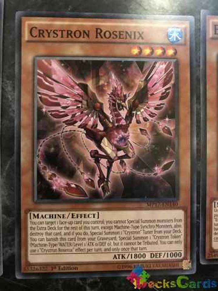 Crystron Rosenix - mp17-en140 - Common 1st Edition 1