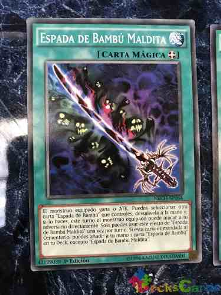 Cursed Bamboo Sword - nech-en068 - Common 1st Edition 1