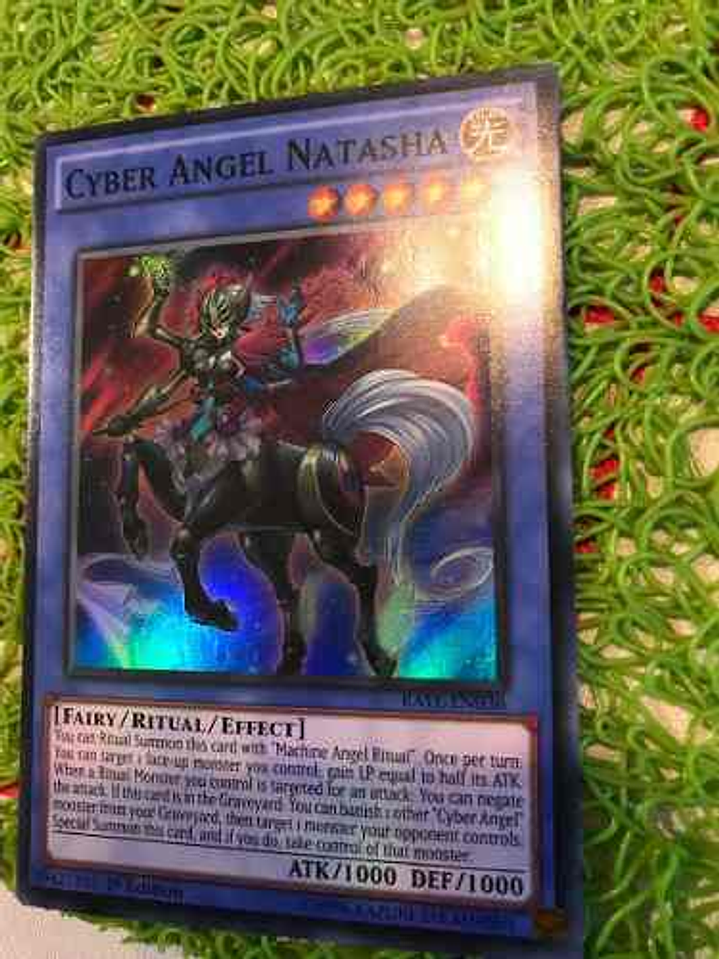 Cyber Angel Natasha - rate-en036 - Super Rare 1st Edition 1