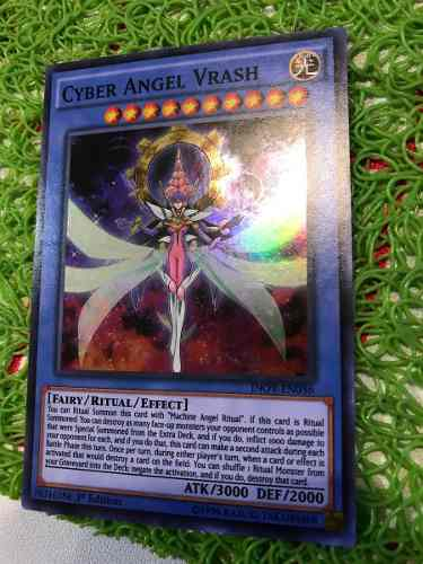 Cyber Angel Vrash - inov-en036 - Super Rare 1st Edition 2