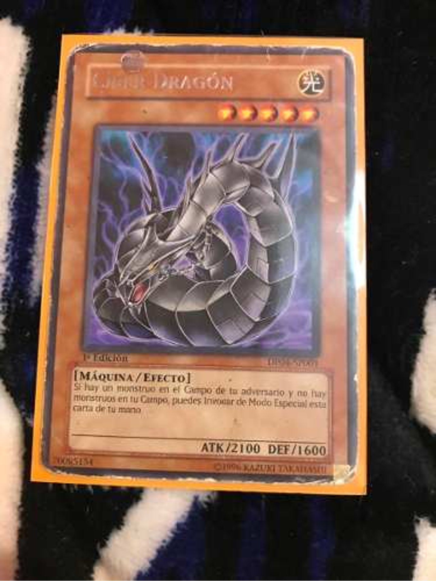 Cyber Dragon - dp04-en001 - Rare 1st Edition 1