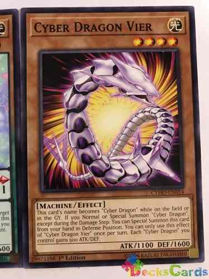 Cyber Dragon Vier - cyho-en014 - Common 1st Edition 1