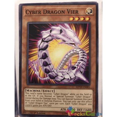 Cyber Dragon Vier - mp19-en085 - Common 1st Edition