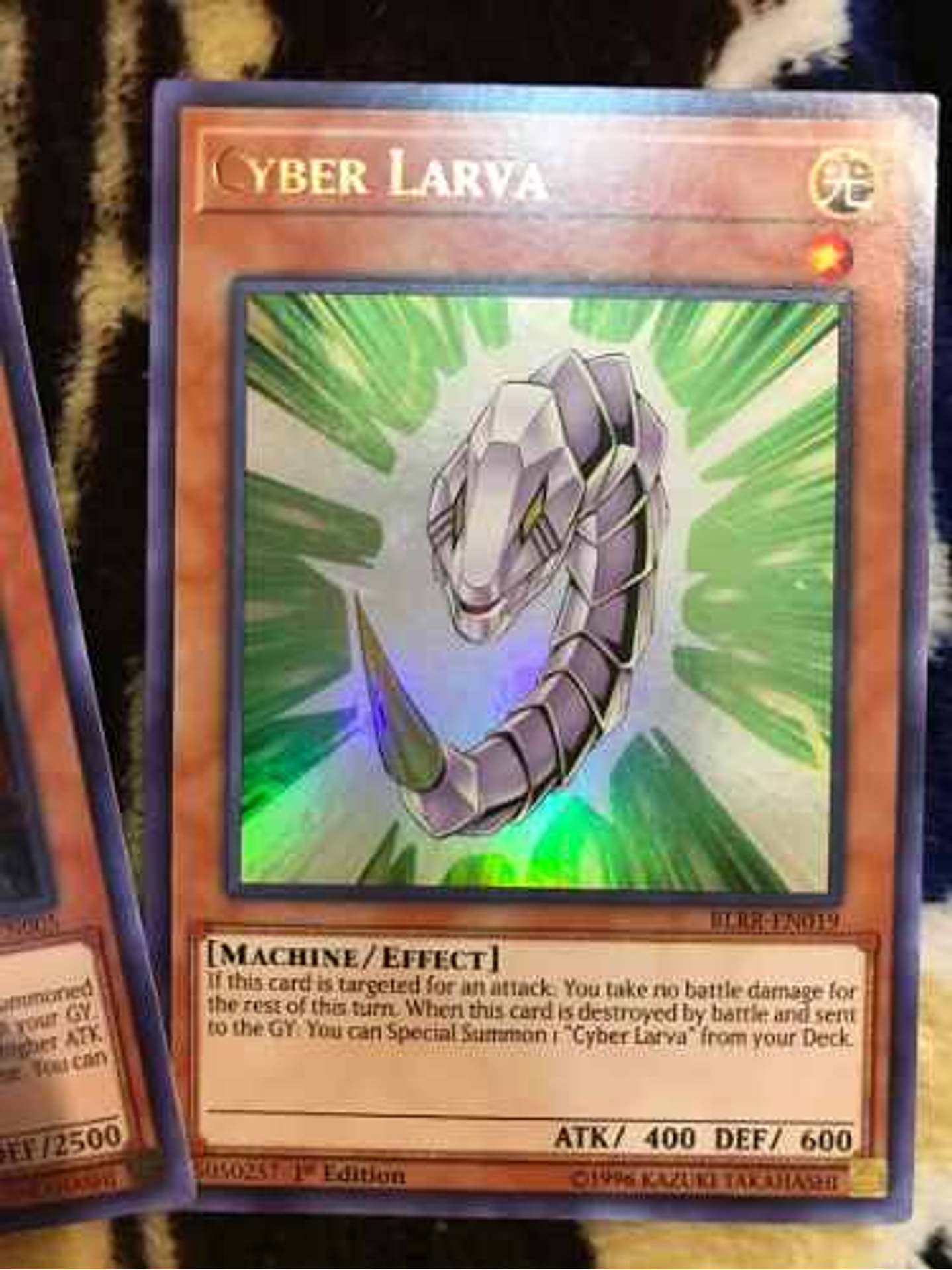 Cyber Larva - blrr-en019 - Ultra Rare 1st Edition 1