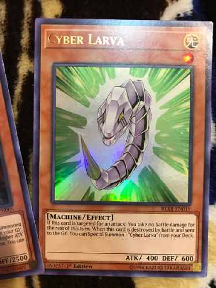 Cyber Larva - blrr-en019 - Ultra Rare 1st Edition 1