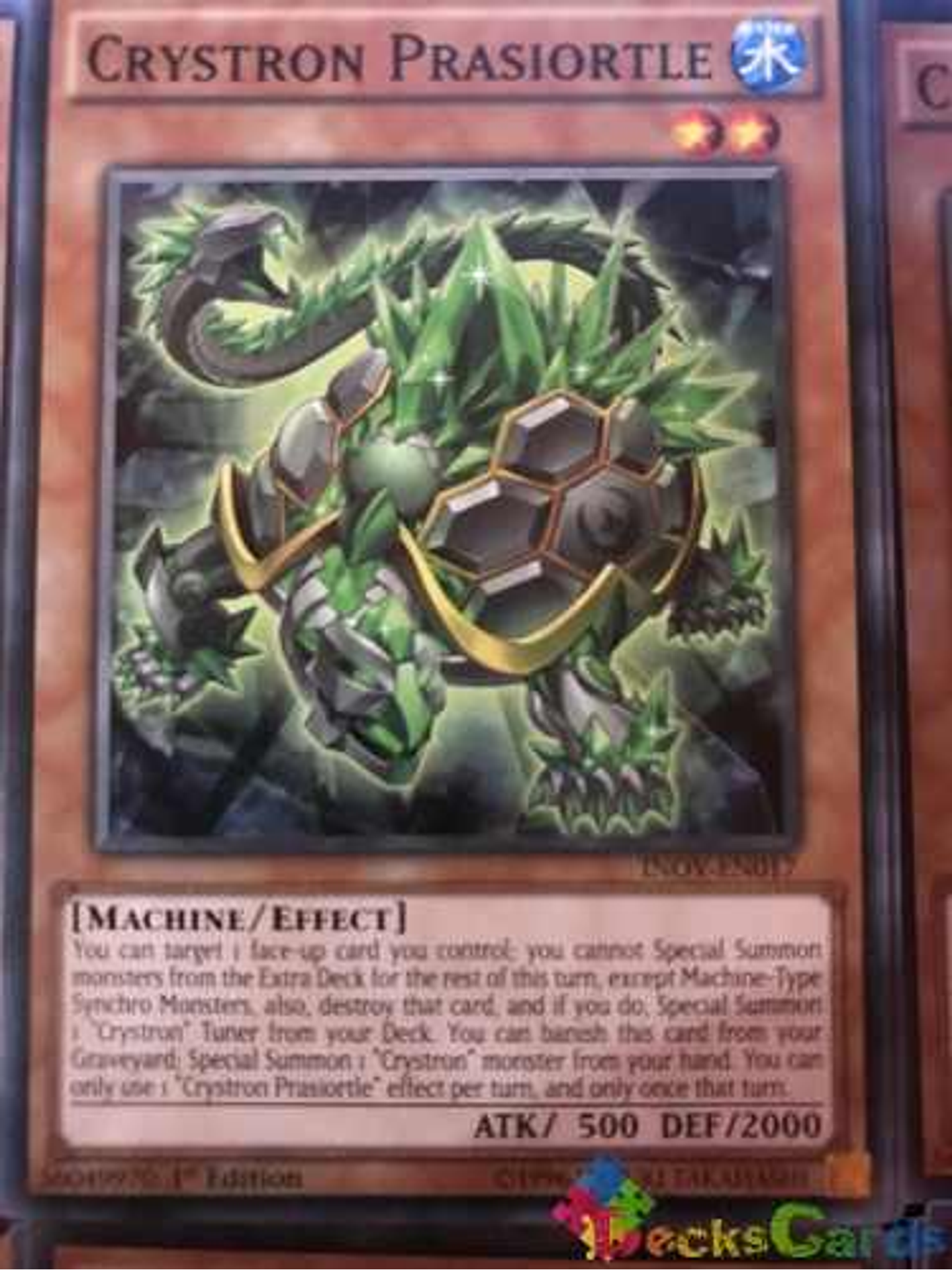 Crystron Prasiortle - inov-en017 - Common 1st Edition 2