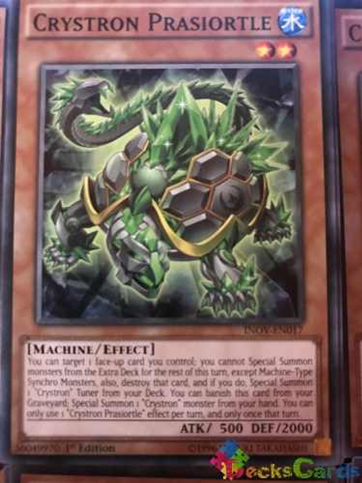 Crystron Prasiortle - inov-en017 - Common 1st Edition 2