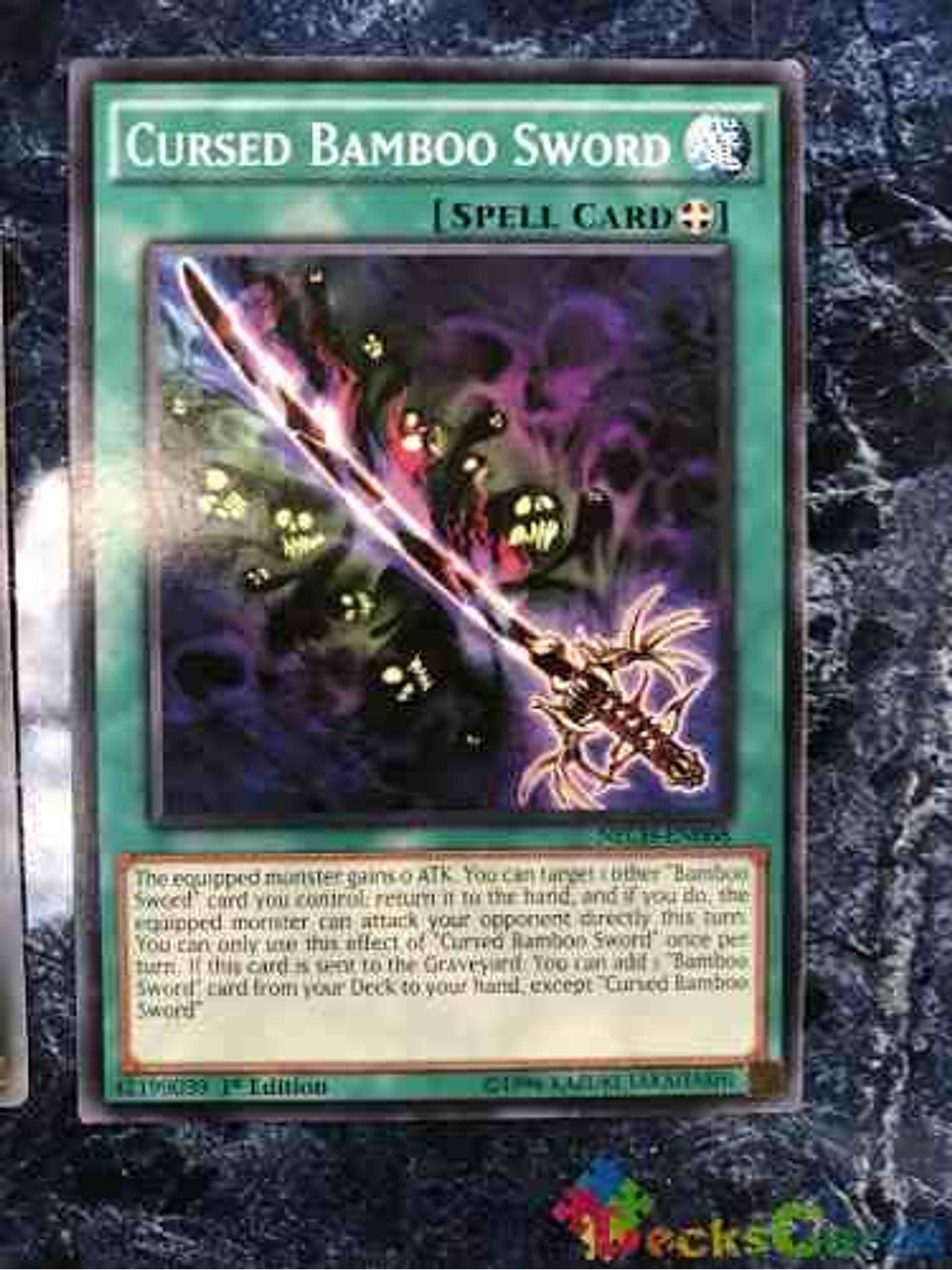 Cursed Bamboo Sword - nech-en068 - Common 1st Edition 2