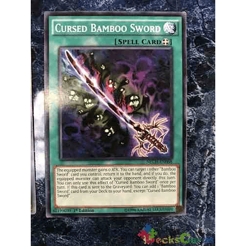 Cursed Bamboo Sword - nech-en068 - Common 1st Edition
