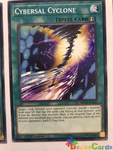 Cybersal Cyclone - mp19-en033 - Common 1st Edition