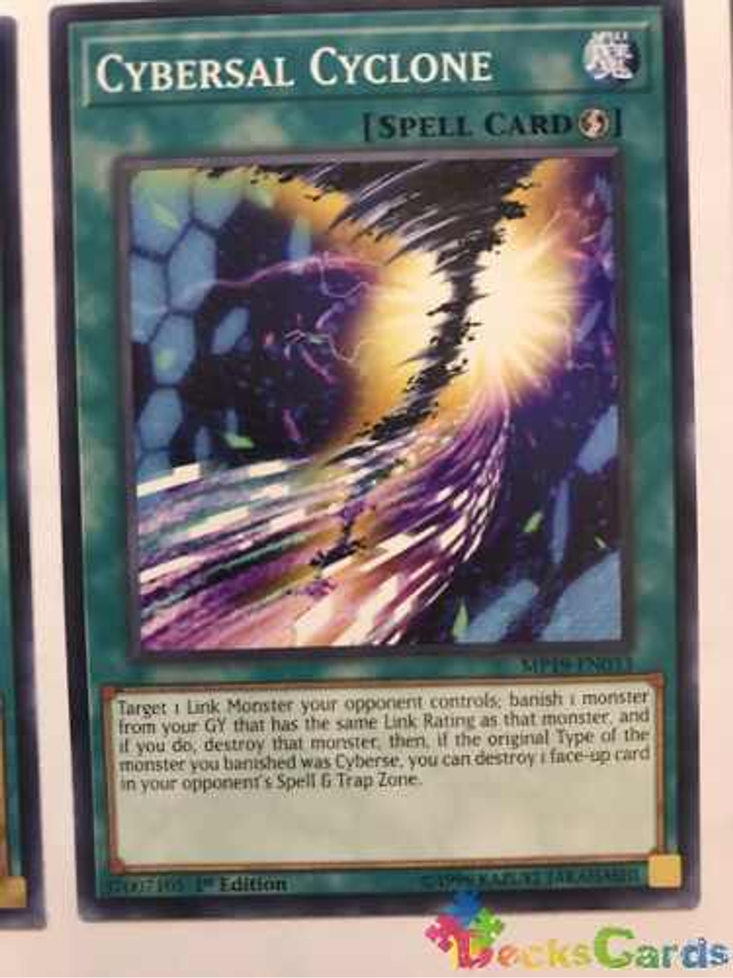 Cybersal Cyclone - mp19-en033 - Common 1st Edition 1