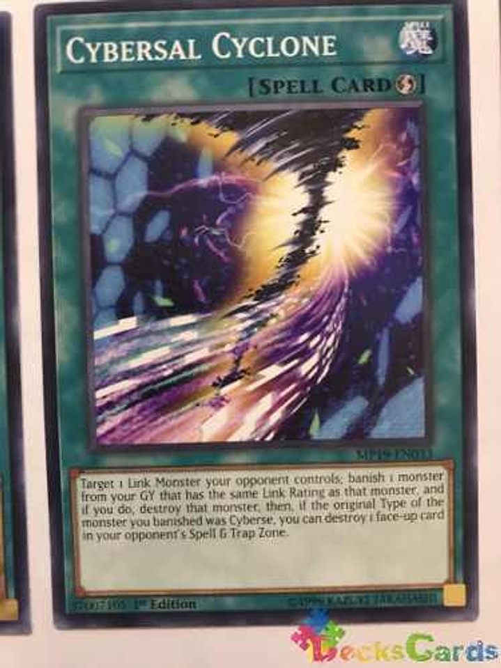 Cybersal Cyclone - mp19-en033 - Common 1st Edition 1